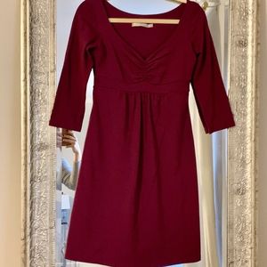 Burgundy Susana Monaco Knit Dress